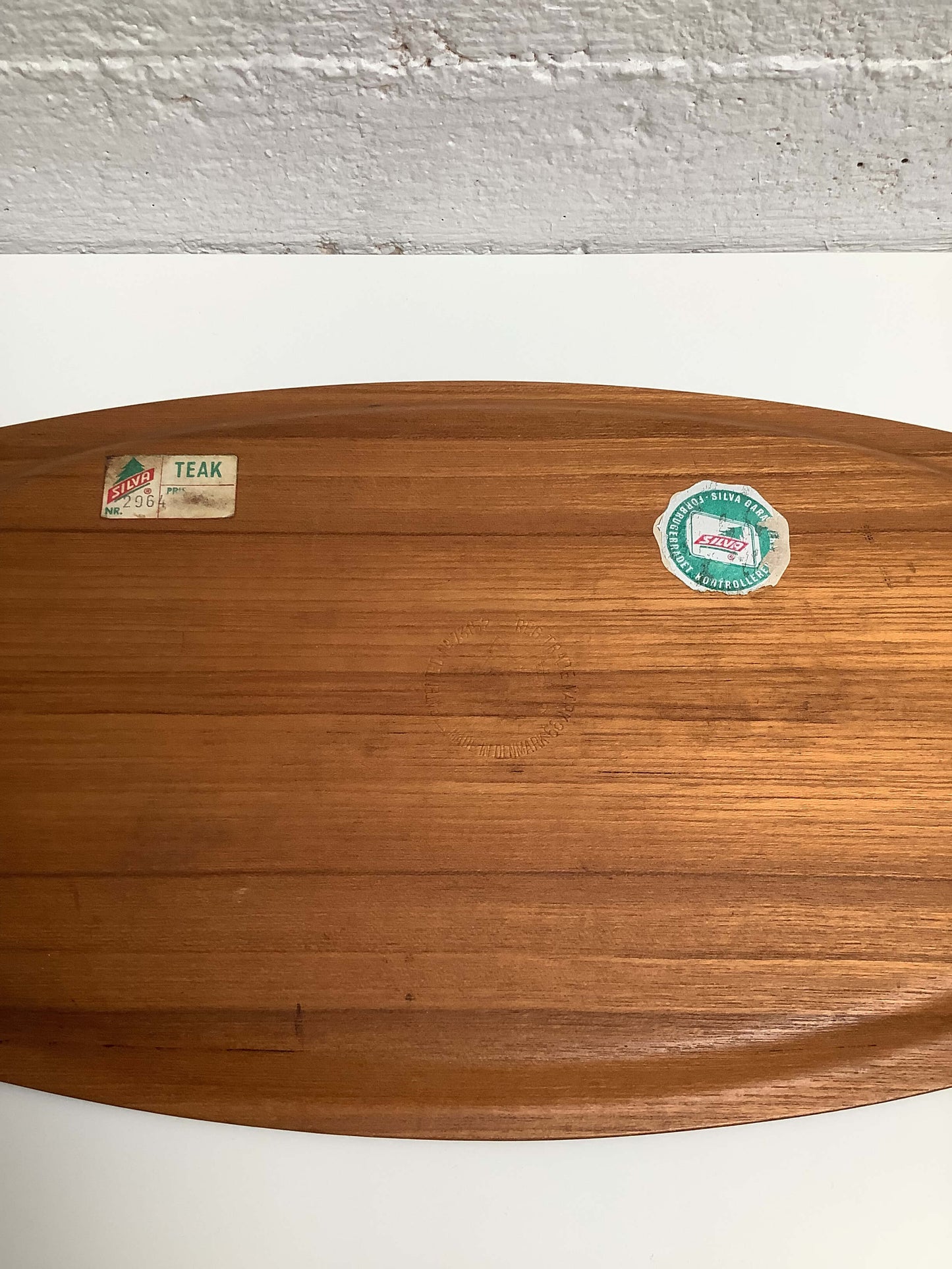 Silva Denmark 60- luku teak- tarjotin