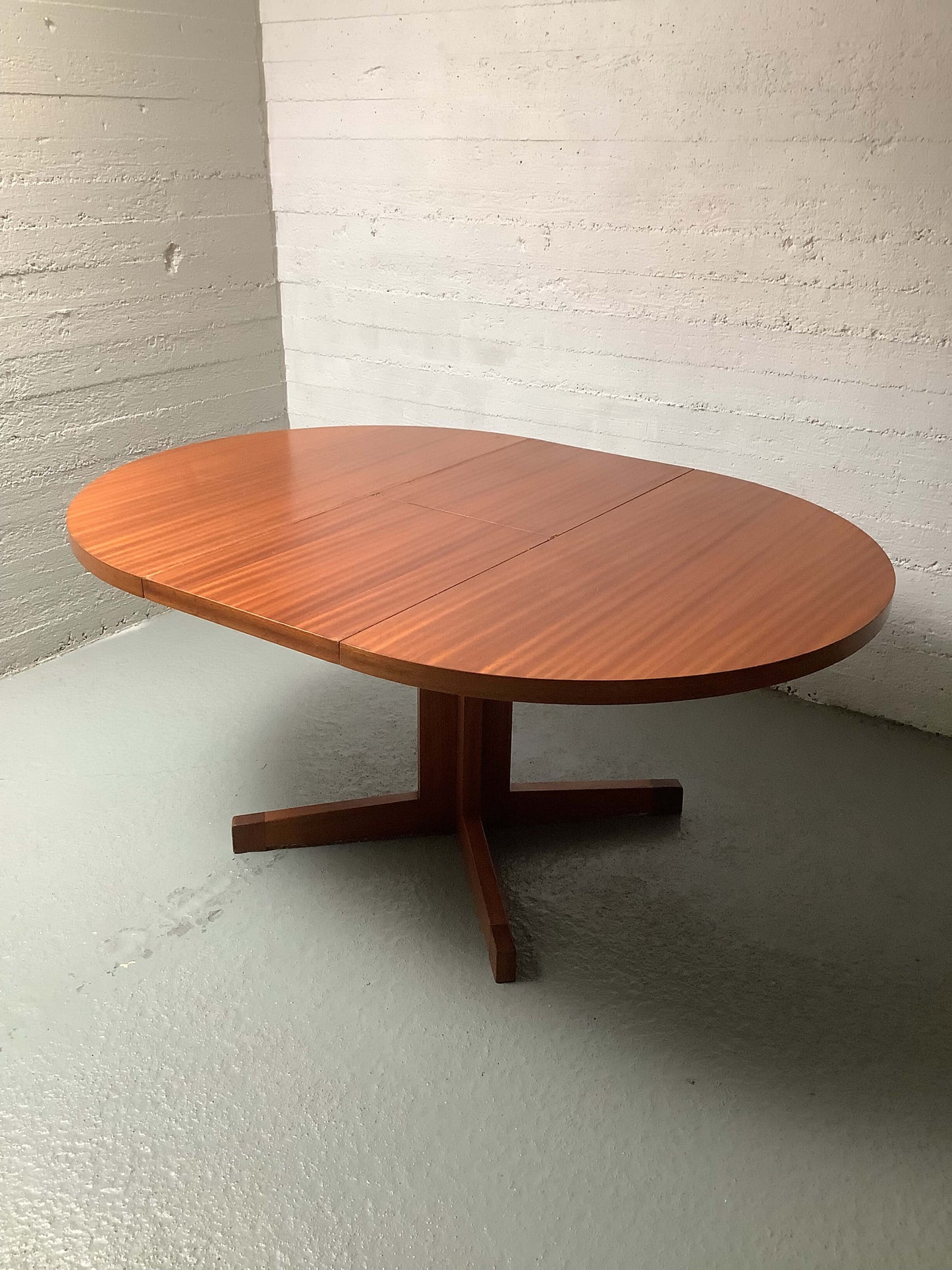 Jatkettava vintage ruokapöytä, Haimi 60-luku