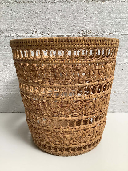 60-luvun vintage paperiroskakori