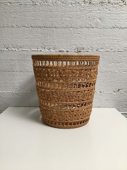 60-luvun vintage paperiroskakori