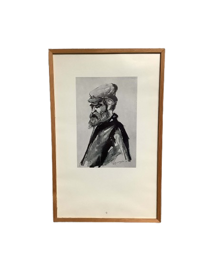 Vintage printti taulu