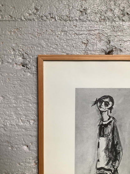 Vintage printti taulu