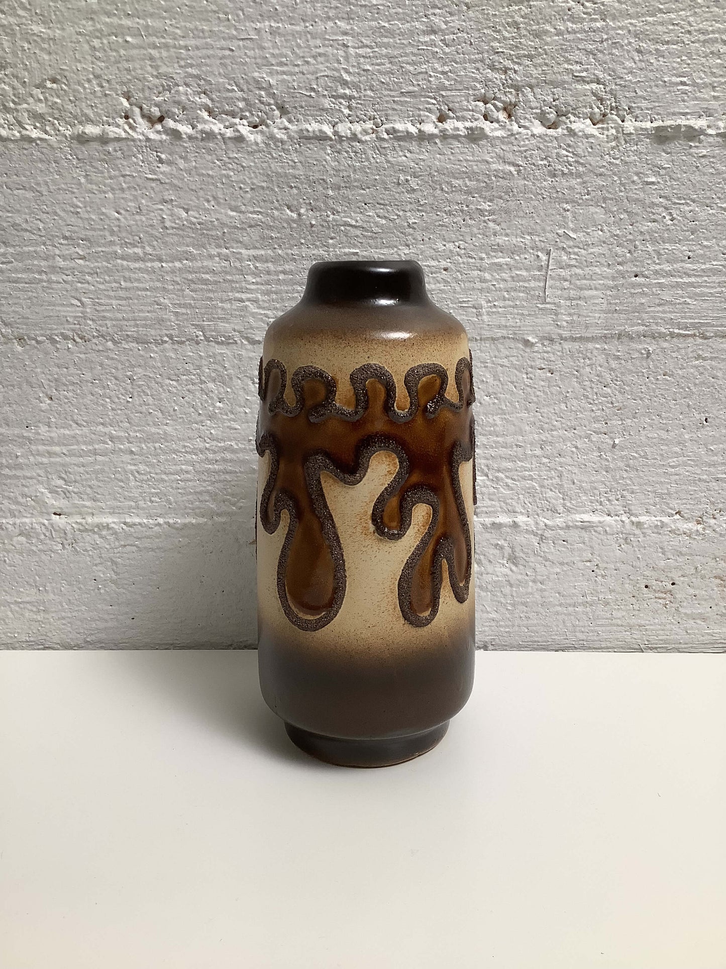 VEB Haldensleben Itä-Saksa 60-luvun keraaminen maljakko