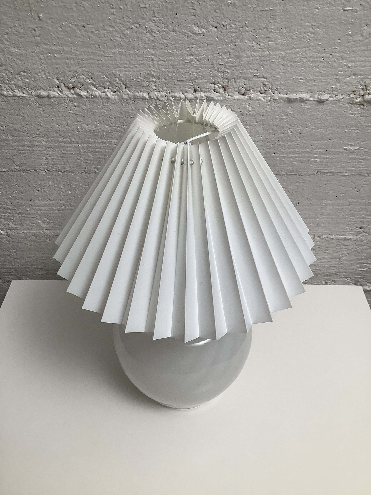 70- luvun Murano- lasinen swirl pöytävalaisin, Stockman