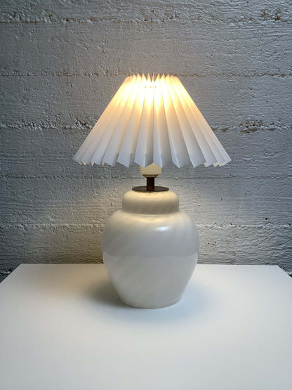 70- luvun Murano- lasinen swirl pöytävalaisin, Stockman